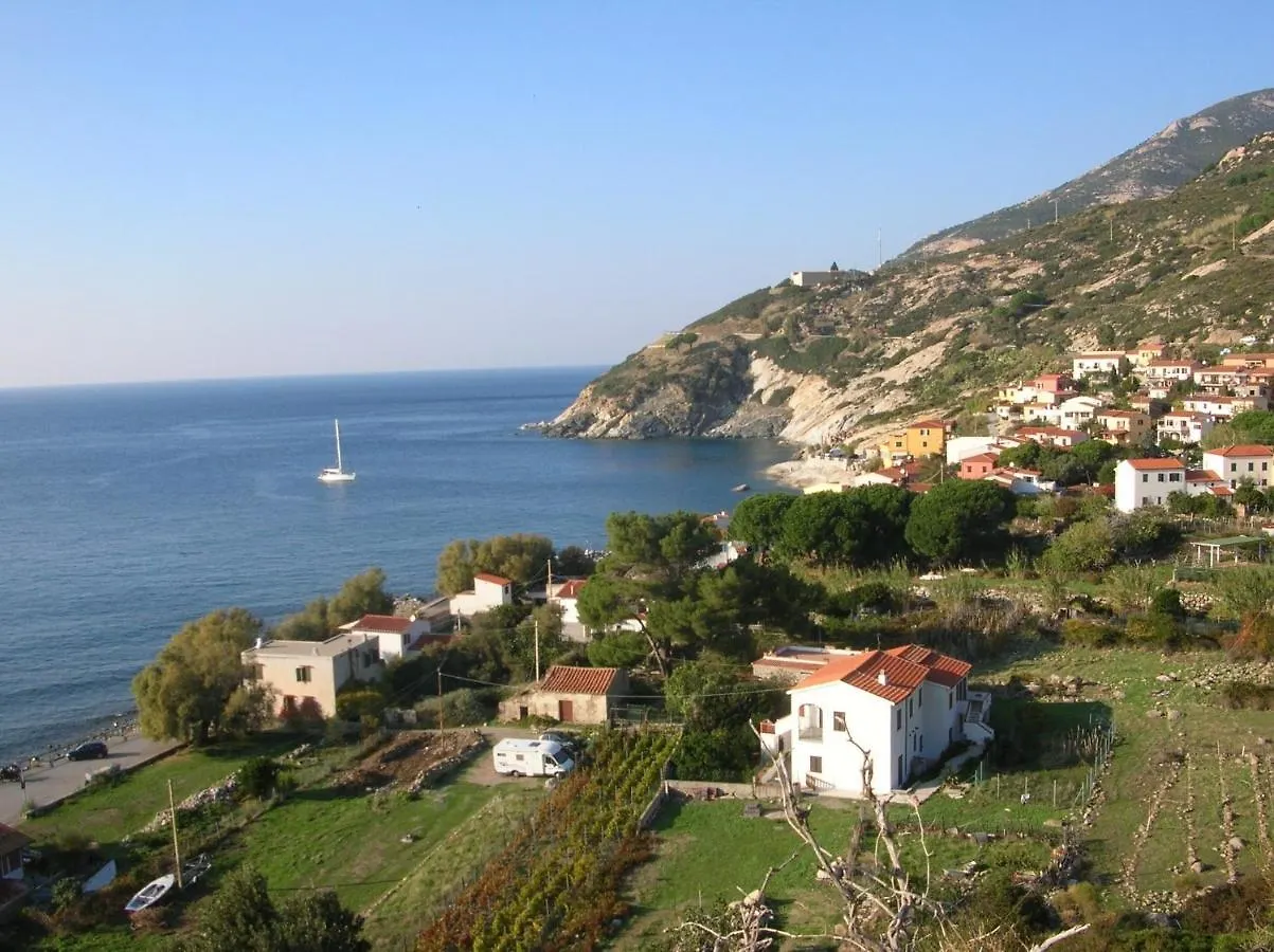 Semesterbostad Appartamento Orlando Vista Panoramica Pomonte Isola D'Elba Italien